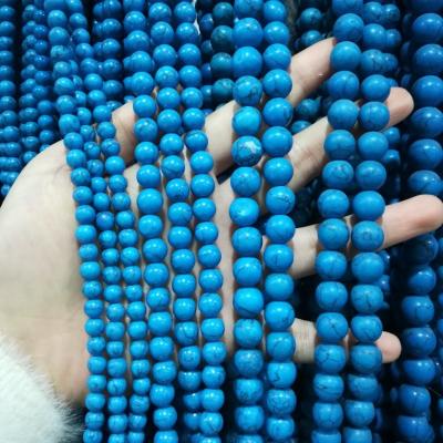 China Turquoise round Beads for sale