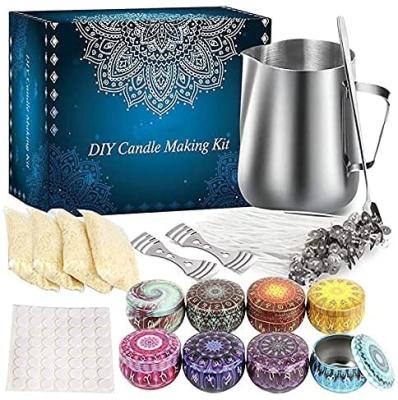 China Hot Sale On Amazon Full Beginners Set Complete DIY Candle Making Kit Supplies for sale