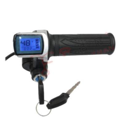 China ABS Black ABS Housing Electric Car Speed Control Turn Signal Indicator Display With Lock for sale