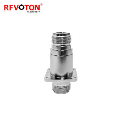 China Brass Female N Arrester Flange To Female N Surge Protector 0-6Ghz 90V 230V Lightning Arrester for sale