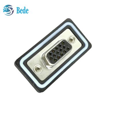 China D Sub Connectors for Extreme Temperatures Brass Tin Plated gold Plated Pins IP68 Waterproof -55°C To 125°C for sale