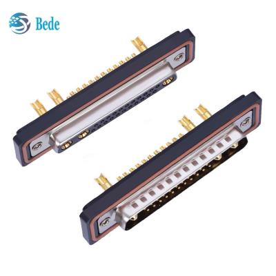 China 25W3 D-Sub Male / Female Connectors IP67 Grade Mixed Signal Power Transmission for sale