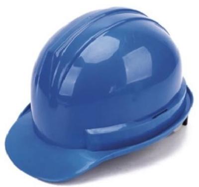 China OEM Blue Hard Hat HDPE ABS Safety Helmet Construction Puncture Resistance for sale