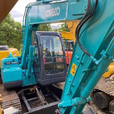 Китай Средний экскаватор Использованный Kobelco 75 Низкий рабочий день Машиностроительные цеха продается
