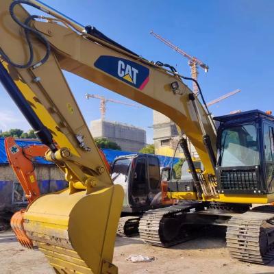 Китай использованная экскаватор гусеница CAT320D экскаваторы использованная кот 320d экскаватор оригинальная краска для продажи продается