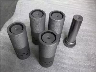 Chine Petit bâti de moule de graphite de forme de tube pour le four de cuivre de Rod à vendre