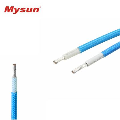 Chine conducteur AWM 3122 16-26AWG d'en cuivre de Tinner de fil tressé de fibre de verre de 1.68-2.69mm OD à vendre