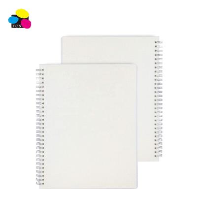 China 2020 New Product A5 Size 8.27 X5.67 InchTransparent Eco-Friendly Paper Hardcover Dot Grid Wire Tied Spiral Notebook for sale