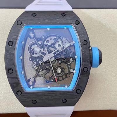 China Automatic Date Watch BBR Factory NTPT Carbon Fiber Good Quality RMUL2 Full Mechanical Watch Integrated Movement Sapphire Skeleton Watch for sale