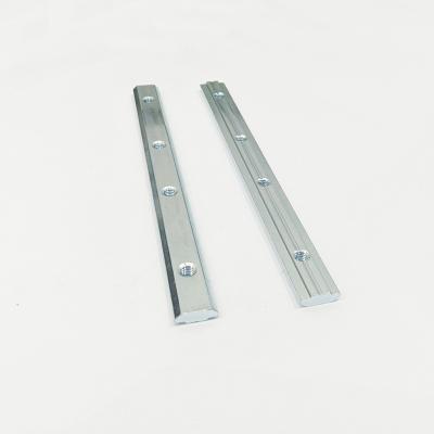 China Zinc plated carbon steel European standard joint bar connector used for connecting 3030 series aluminum profile for sale