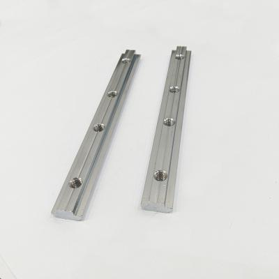 China Zinc plated carbon steel Joint bar connector made used for connecting 10 slot 4545 series aluminum profile for sale