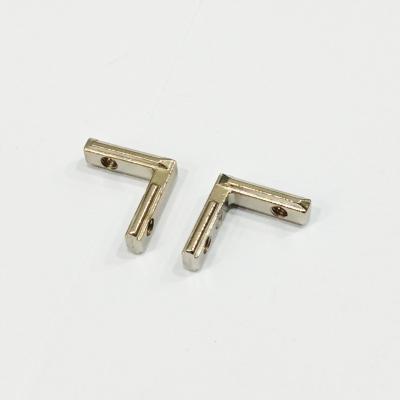 China Zinc alloy Blind bracket(inner bracket) made of zinc alloy used for connecting 2020 series aluminum profile for sale