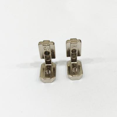 China Zinc alloy Blind bracket(inner bracket) made of zinc alloy used for connecting 4040 series aluminum profile for sale
