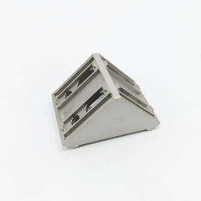China ALLOY Aluminum alloy die cast bracket for 6060 series aluminum profile for sale