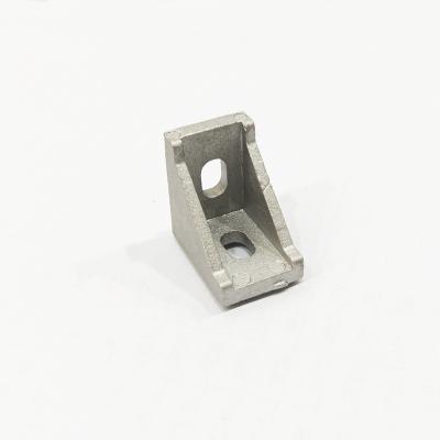 China ALLOY Aluminum alloy die cast bracket for 2028 series aluminum profile for sale