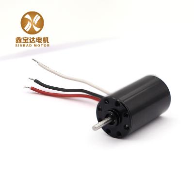 China Totally Enclosed High Speed And High Torque 24v DC Brushless Motor 16mm Dentist Equipment for sale