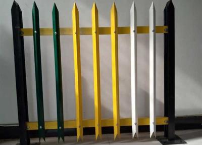 Cina Palizzata della sezione di W che recinta il recinto d'acciaio di sicurezza della posta di 1.8m H in vendita