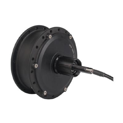 China Two Series 48V 500W DC 9 Speed Hub Motor138mm Drop Disc High Quality Brushless Motor For Mountain Electric Bicycle for sale