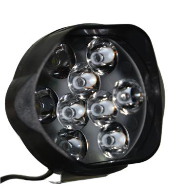 China Motorcycle Headlight Support 9 Led Spotlight 15W Drive Light 12v Led Lights With Cheap Price For Motorcycle for sale