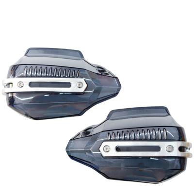 China Wholesale Windproof/Waterproof Aluminum Alloy Motorcycle LED Arm Shield Windshield Hand Shield for sale
