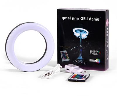 China Remote Control Hookah Spare Parts Shisha Ring Lamp Rechargeable for sale
