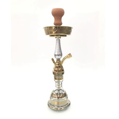 China Medium Size Glass Smoking Shisha 50cm Height OEM ODM Customize Logo for sale