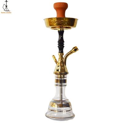 China Height 52cm Glass Smoking Shisha 1 Silicon Pipe Fancy Upper Stem for sale