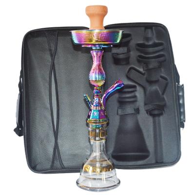 China All-Season Glass Smoking Shisha With Gift Shisha Bag Box 52cm Height for sale
