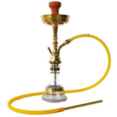 China 52cm Height Khalil Mamoon Shisha Hookahs Customized Colors Gold Black Silver Sisha Chicha Narguile with Luxury Shisha Glass for sale