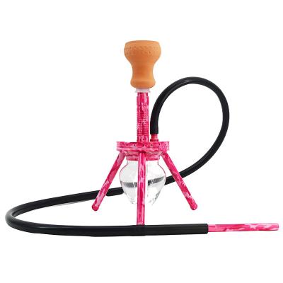China Eco-friendly Single Pipe Hookah All-Season Mix Color Aluminum for sale