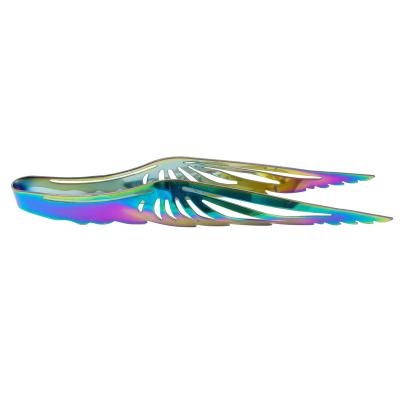 China Stainless Steel Hookah Spare Parts Carbon Angel Wing Dazzling Clip for sale