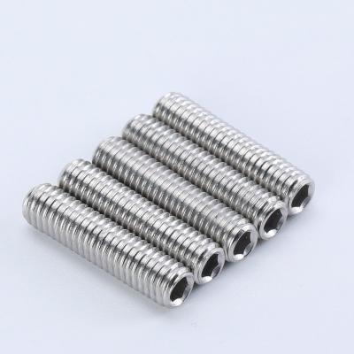 China 304 stainless steel pan head screw m7 screw american 1/4 10#-32 english flat head hex hex fastening screw for sale