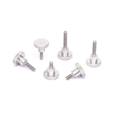 China Cheap Price High Quality Stainless Steel Din464 Knurled Thumb Screws Round For Sale for sale