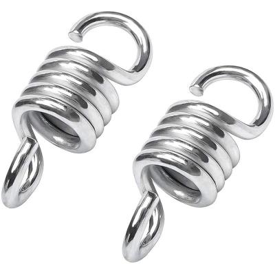China Spiral 8mm Hanger Hooks Swing Chair Spring Heavy Duty Tension Spring For Porch Swings for sale