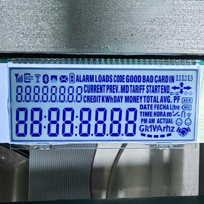 China OEM Monochrome Segment LCD Display, 240x160 FSTN Positive Custom Character LCD Module for sale