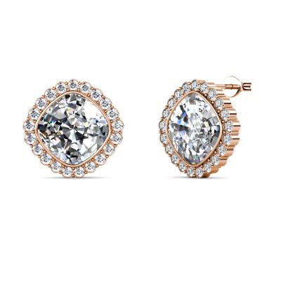 China Lydia Diamond Earrings Hypoallergenic Nickel and Lead Free Sensitive Earrings for sale