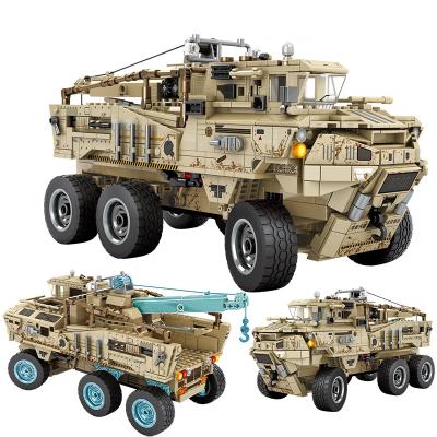 China Building Toy SEMBO 109001 Cage Carrier Assembled Modular Building Blocks Bricks Model DIY Boy Military Educational Toys for sale