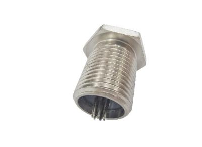China Durable Performance Hermetic Seal Connectors with 1x10 -9 Cc/sec He Leakage Rate and Threaded Mounting Options for sale