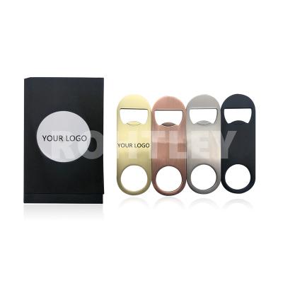 China Stainless Steel Rothley High Quality Stainless Steel Custom Minimalist Style Kitchen Tool Bottle Opener For Wine Bottles for sale