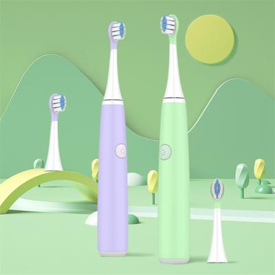 China Children Oral Care Sonic Electric Toothbrush USB Rechargeable with Brush Heads 3 Modes for sale