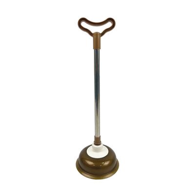 China Sustainable Strong Suction Sink Plunger with Handles Powerful Bathroom Toilet Bowl Plunger Heavy Duty Drain Plunger for sale
