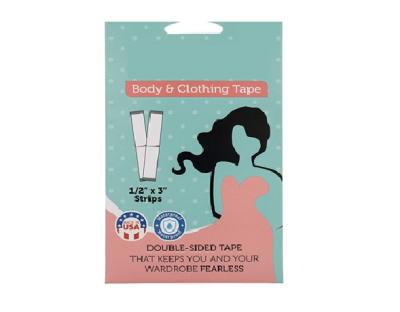 China Double Sided PET Tape (Medical Acrylic Tape) Body And Double Sided Clothing Tape for sale