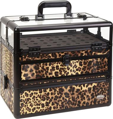 China Big capacity. Clear Acrylic Organizer Aluminum Drawers Storage Makeup Jewelry Storage Box for sale