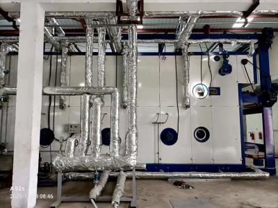 Cina stampatore contento Steam Thermal Oil del tessuto di 330m che riscalda la macchina lunga del vapore del ciclo in vendita
