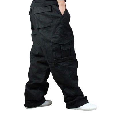 China Anti-Wrinkle Custom Design Logo Plus Size Clothing Men Casual Pants Jogger Pants Gym Track Sweatpants With Elastic Ankles for sale