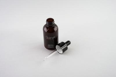 中国 保湿剤日の小さい円形のこはく色の化粧品のびんは50-500mlをクリーム状にします 販売のため