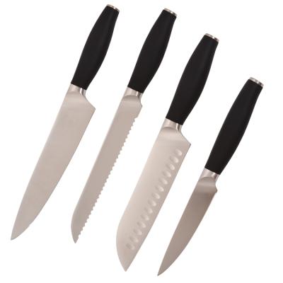China 4pcs Kitchen Accessories Disposable Professional Knife Set Stainless Steel Knives Kitchen Knife Set for sale