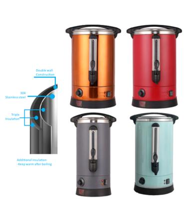 China 220V and 1500W 8L outdoor small capacity single or double wall camping portable coffee percolator machine for sale for sale