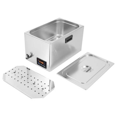 China Portable Stainless Steel Machine Slow Cook Sous-Vide Circulator Container with Normal Silicon Lid for sale
