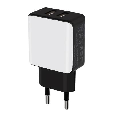 China Universal Dual Type Travel Adapter USB Palladium Ports Android Charger Wall Charger Fast Charger for sale